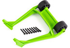 Traxxas Wheelie bar, green (assembled)