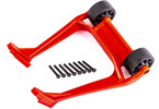 Traxxas Wheelie bar, red (assembled)