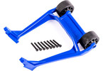 Traxxas Wheelie bar, blue (assembled)