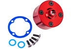 Traxxas Carrier, differential (aluminum, red-anodized)