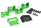 Traxxas Mount, center differential carrier, aluminum (green-anodized)