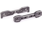 Traxxas Tie bars, front, aluminum (dark titanium-anodized) (fits Sledge)