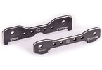Traxxas Tie bars, rear, aluminum (dark titanium-anodized) (fits Sledge)