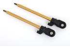 Traxxas Shock shaft, 80mm (GT-Maxx) (TiN-coated) (2)