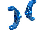 Traxxas závěs těhlice hliníková modře eloxovaná (levá a pravá)