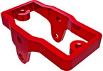 Traxxas držák serva hliníkový červeně eloxovaný