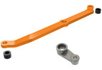 Traxxas táhlo řízení hlíníkové oranžově eloxované