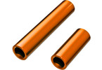 Traxxas hřídel centrální samice hliníková oranžově eloxovaná