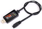 Traxxas Charger, iD® Balance, USB (2-cell 7.4 volt LiPo with iD® connector only)