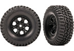 Traxxas kolo 1.0", disk spoke, pneu BFGoodrich Mud-Terrain T/A KM3 (2)