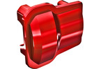 Traxxas kryt rozvodovky hliníkový červeně eloxovaný (2)