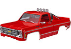 Traxxas karosérie Chevrolet K10 1979 červená