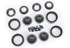 Traxxas Wheels 1.0”, 6061-T6 aluminum (black-anodized) (4)
