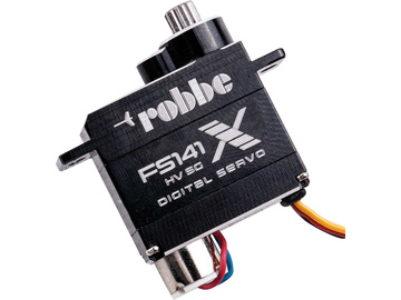 Robbe servo FS 141X HV 4.2kg.cm 0.040s/60° MG 15T Robbe servo FS 141X HV 4.2kg.cm 0.040s/60° MG 15T / TA-9130