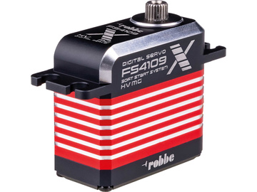 Robbe servo FS 4109X HV 32kg.cm 0.090s/60° MG 25T Robbe servo FS 4109X HV 32kg.cm 0.090s/60° MG 25T / TA-9156
