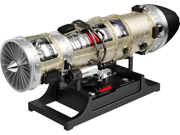 Teching Small Bypass Turbofan Engine Teching Small Bypass Turbofan Engine / TE-DM135