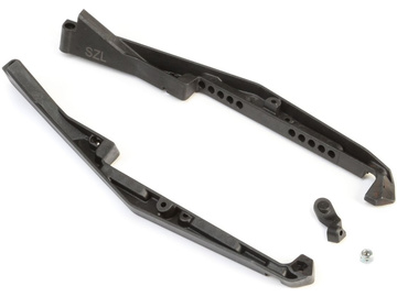 TLR Mud Guard Set, Stiffezel, w/Fan Mount: 22 5.0 / TLR231075