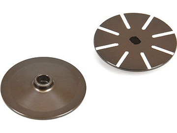Losi Grooved Slipper Plates (2): TLR 22/XXX / TLR232027