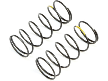TLR Yellow Front Springs, Low Frequency, 12mm (2) / TLR233053