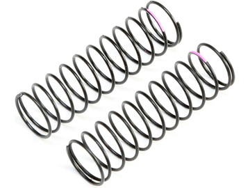 TLR Pink Rear Springs, Low Frequency, 12mm (2) / TLR233058