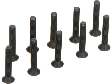 Flat Head Screws, M3 x 18mm (10) Flat Head Screws, M3 x 18mm (10) / TLR235005