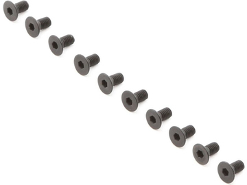 Flat Head Screws, M3 x 6mm (10) Flat Head Screws, M3 x 6mm (10) / TLR235008