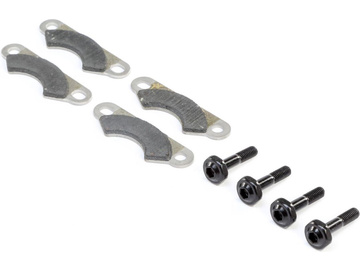 Brake Pads and Screws (4): 8X / TLR241043