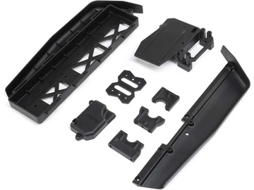 TLR Battery Tray, Center Diff & Servo Mount: 8XE 2.0 / TLR241071