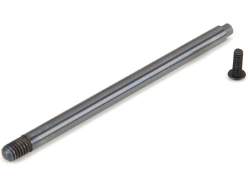 TLR Shock Shaft, 4mm x 67mm, TiCn, Rear: 8T 3.0 / TLR243026