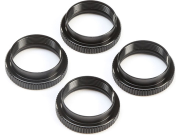 16mm Shock Nuts & O-rings (4): 8X / TLR243045