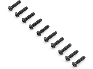 Button Head Screws, M2.5x10mm (10) / TLR255002