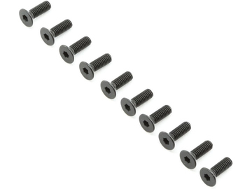 TLR Screws M4x12mm Flat Head (10) TLR Screws M4x12mm Flat Head (10) / TLR255013