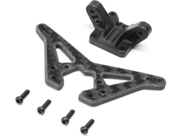 TLR věž tlumičů zadní, uhlík: Mini-B BL / TLR314000
