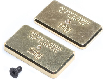 TLR Rear Brass Weight Set, 16g & 25g: 22 5.0 / TLR331041