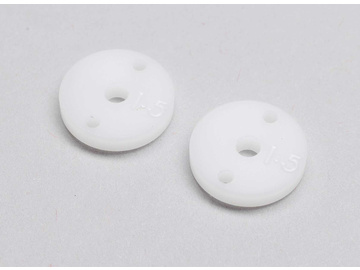 TLR píst tlumiče CNC 2.3mm, 2x1.5mm, G3 (2) TLR píst tlumiče CNC 2.3mm, 2x1.5mm, G3 (2) / TLR333022