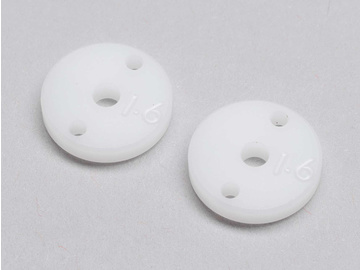 TLR píst tlumiče CNC 2.3mm, 2x1.1.6mm, G3 (2) TLR píst tlumiče CNC 2.3mm, 2x1.1.6mm, G3 (2) / TLR333023