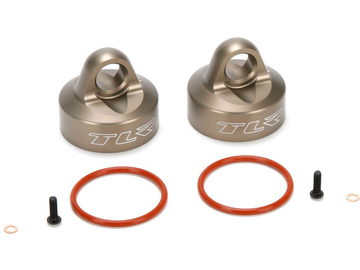 Bleeder Shock Caps, Al (2): 5T, MINI WRC Bleeder Shock Caps, Al (2): 5T, MINI WRC / TLR353003