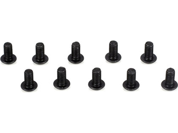 Button Head Screws, M3 x 6mm (10) / TLR5901