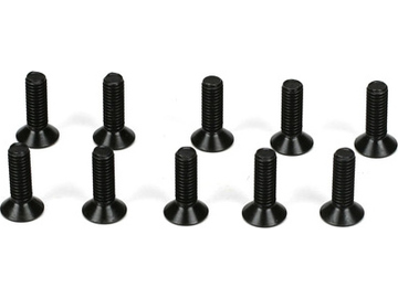 Flathead Screws, M3 x 10mm (10) Flathead Screws, M3 x 10mm (10) / TLR5962