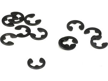 E-Clips, 3mm Shaft (12) / TLR6105