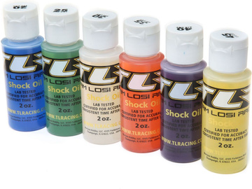 TLR Silicone Shock Oil Low (set 6x56ml) TLR Silicone Shock Oil Low (set 6x56ml) / TLR74020