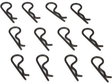 Body Clips, Black (12): 22 Body Clips, Black (12): 22 / TLR8202