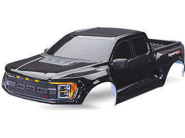 Traxxas Body, Ford Raptor R, complete (black) / TRA10112-BLK