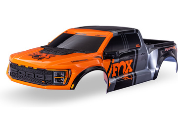 Traxxas Body, Ford Raptor R, complete (Fox Edition) / TRA10112-ORNG