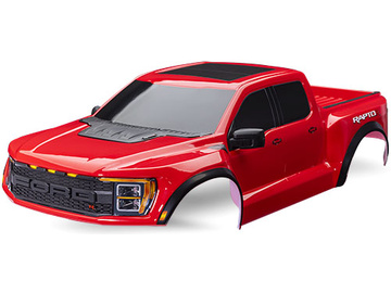 Traxxas Body, Ford Raptor R, complete (red) / TRA10112-RED