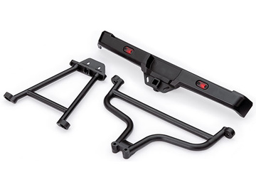 Traxxas Bumper, rear/ bumper mounts, rear (upper & lower) Traxxas Bumper, rear/ bumper mounts, rear (upper & lower) / TRA10152
