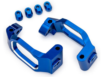 Traxxas Caster blocks, aluminum (blue-anodized), pair Traxxas Caster blocks, aluminum (blue-anodized), pair / TRA10232-BLUE