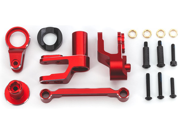 Traxxas Steering bellcranks, draglink (red-anodized aluminum) Traxxas Steering bellcranks, draglink (red-anodized aluminum) / TRA10246-RED