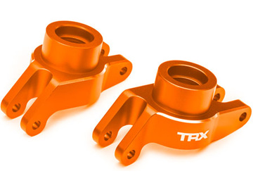 Traxxas Carriers, stub axle (orange-anodized aluminum) (rear) pair Traxxas Carriers, stub axle (orange-anodized aluminum) (rear) pair / TRA10252-ORNG