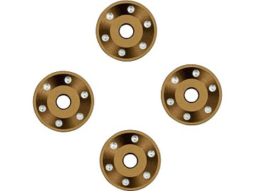 Traxxas podložka disku kol hliníková bronzová (4) Traxxas podložka disku kol hliníková bronzová (4) / TRA10257-BRNZ